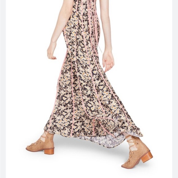 Stella McCartney Louisa Silk Stripe One-Shoulder Floral Dress NWT - Picture 10 of 10